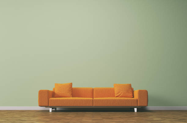 istock Couch concept with pastel colors 821672216