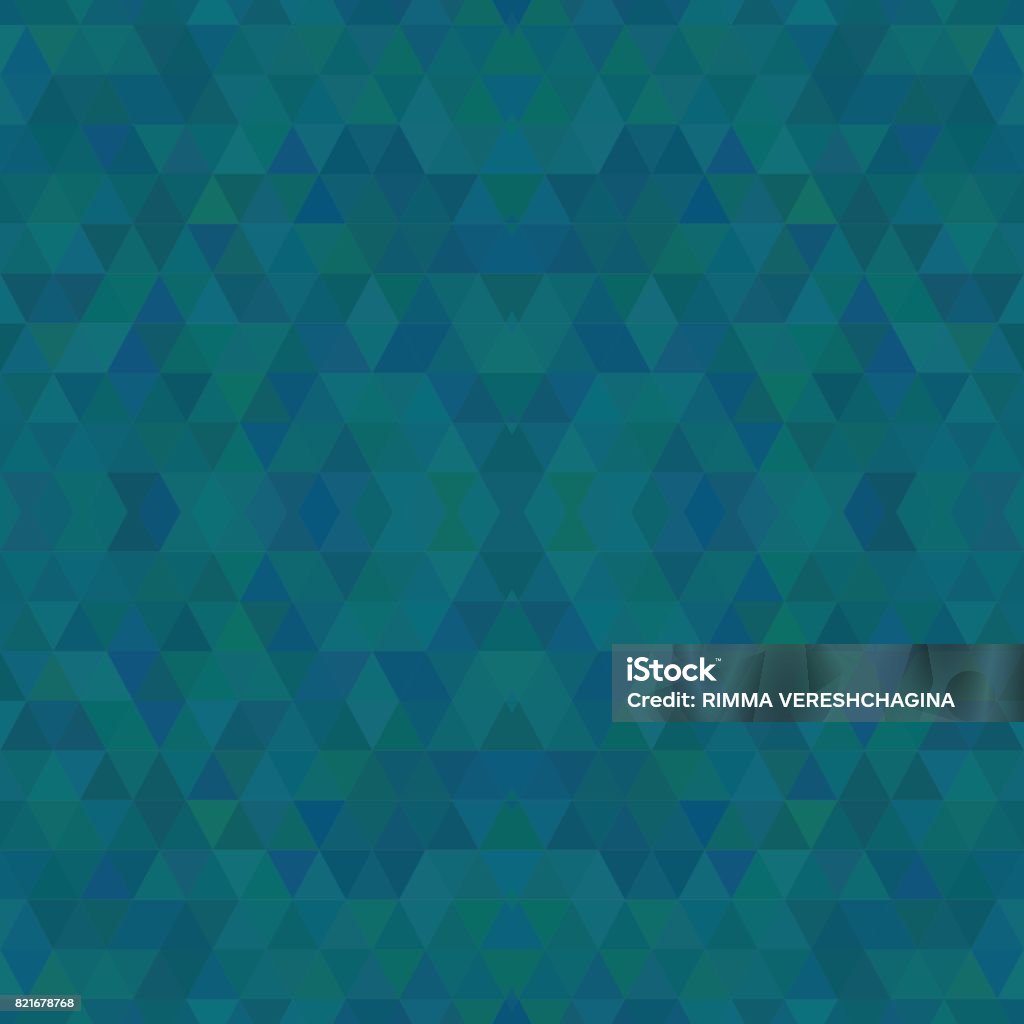 Triangle Blue Simple Patterns Seamless Pattern Of Blue Triangles Vector Illustration Stock ...