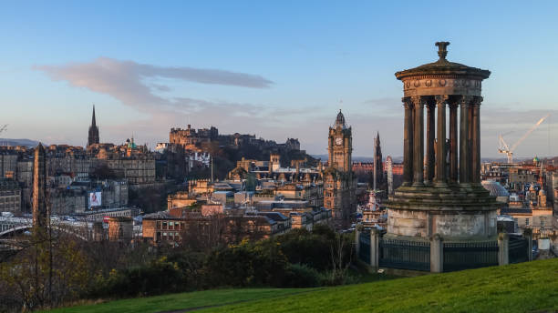 istock View of old town Edinburgh 821688390