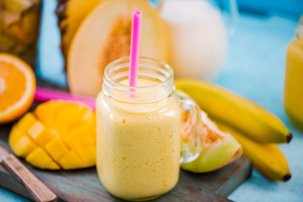 istock VIbrant and healthy tropical fruit smoothie 821688526
