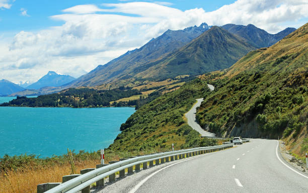 istock Scenic road to Glenorchy 821705508