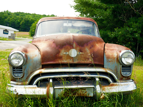 Old and rusty vehicle, USA