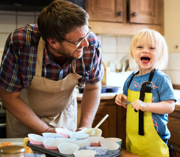 istock Homemade Baking Holiday Kid Son Concept 821715462