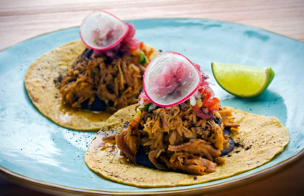 istock Two tacos Cochinita Pibil 821752888