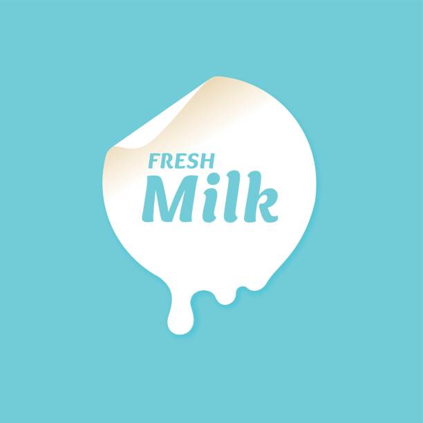 illustrations, cliparts, dessins animés et icônes de le concept d'origine " affiche à des fins de lait - lait