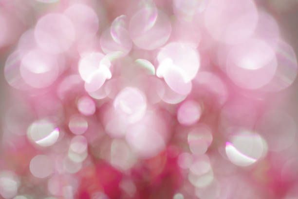 pink bokeh background stock photo