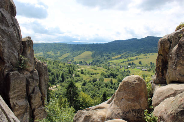 istock big gorge and view to the Carpathian mountains 821778608
