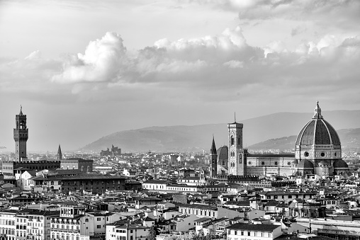 Aerila view of Florence