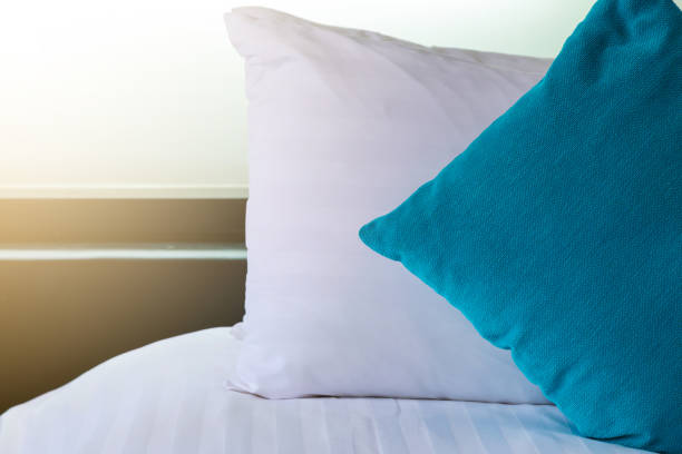 istock Backrest pillow and pillow on bed in modern bedroom 821787320