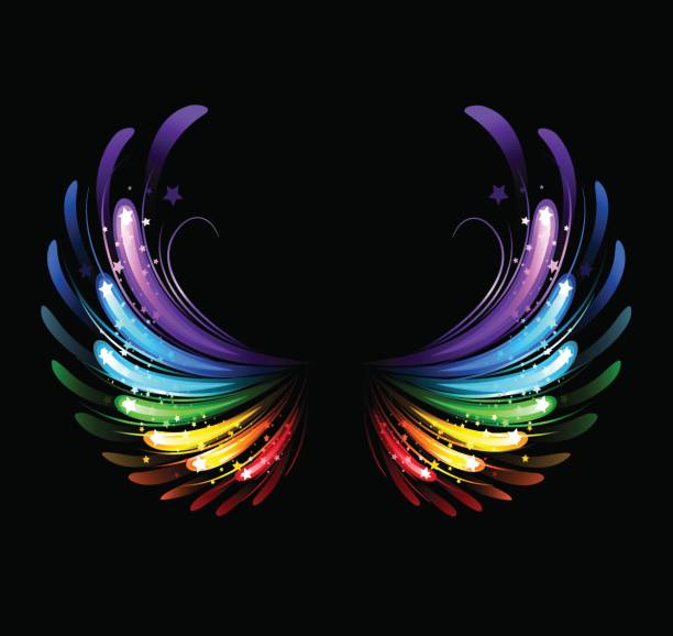 Rainbow Angel Halo Multicoloured Rainbow Angel Halo Multicoloured