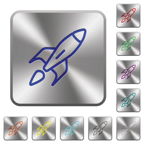 Rocket Button Square 40+ Impulsion Stock Photos, Pictures & Royalty-Free Images - iStock