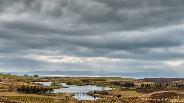 istock Reservior at Fairly Moor over to Arran 821800190