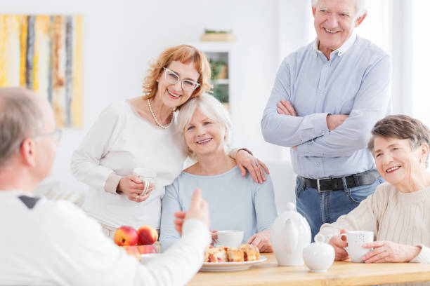 istock Meeting of friends 821807314