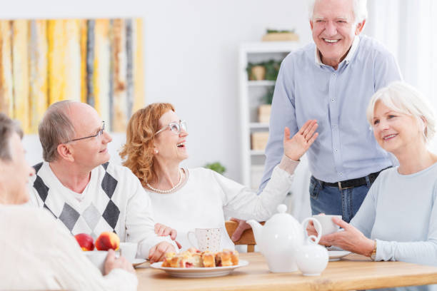 istock Happy senior people 821807324