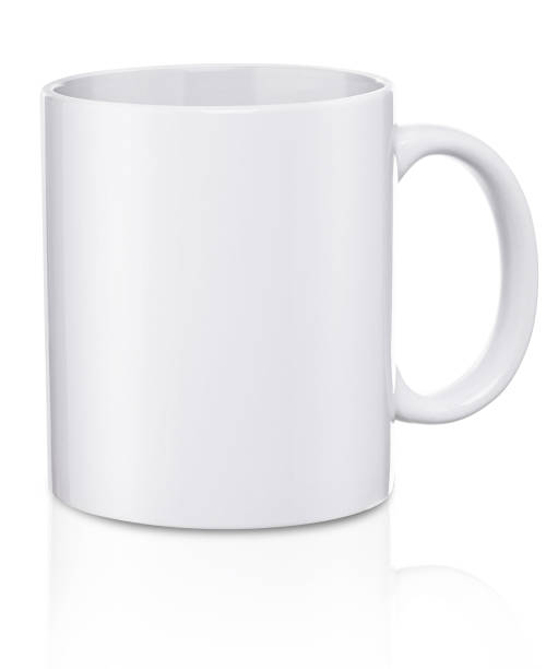 istock Mug mockup isolated on white background, corporate identity 821818580