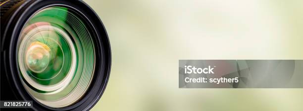 Camera Lens Stock Photo - Download Image Now - Focus - Concept, Home Video Camera, Camera - Photographic Equipment