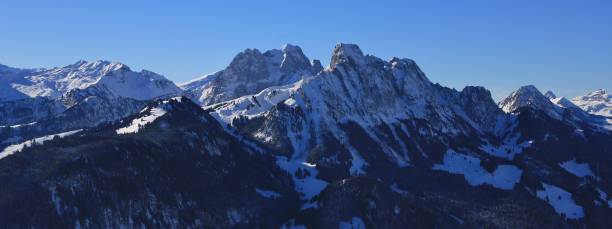 istock Gummfuh, Le Rubli and other mountains. 821836886