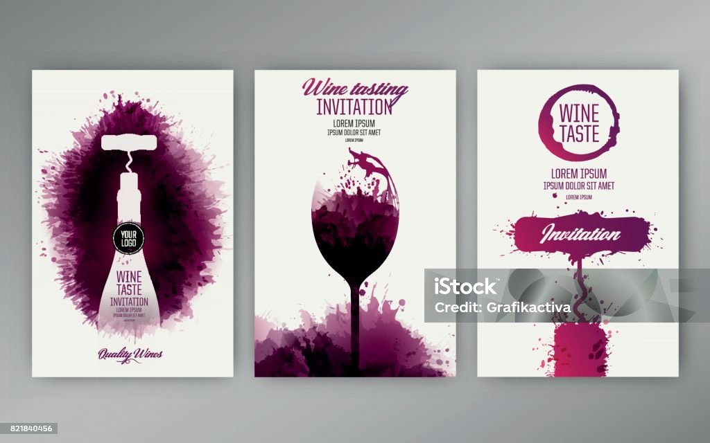 Design templates background wine stains Design templates background wine stains. Suitable for promotions, brochures, tasting events, wine presentation or wine list. Vector Wine stock vector