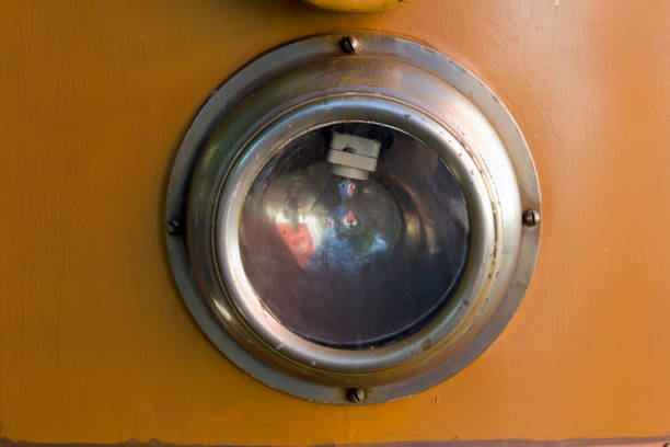istock Tram light detail closeup 821848334