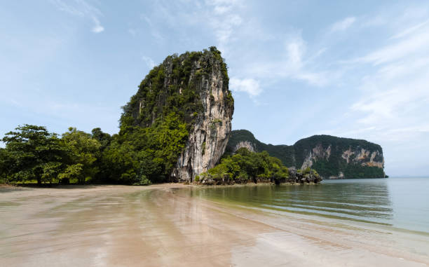 istock TRANG, THAILAND, Ratchamongkhon Beach with clear sky 821860008