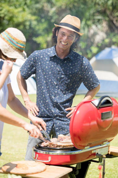 istock Young women are having fun at the BBQ 821861524