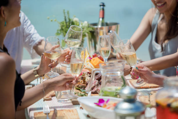 istock Young women are having fun at the BBQ 821861776