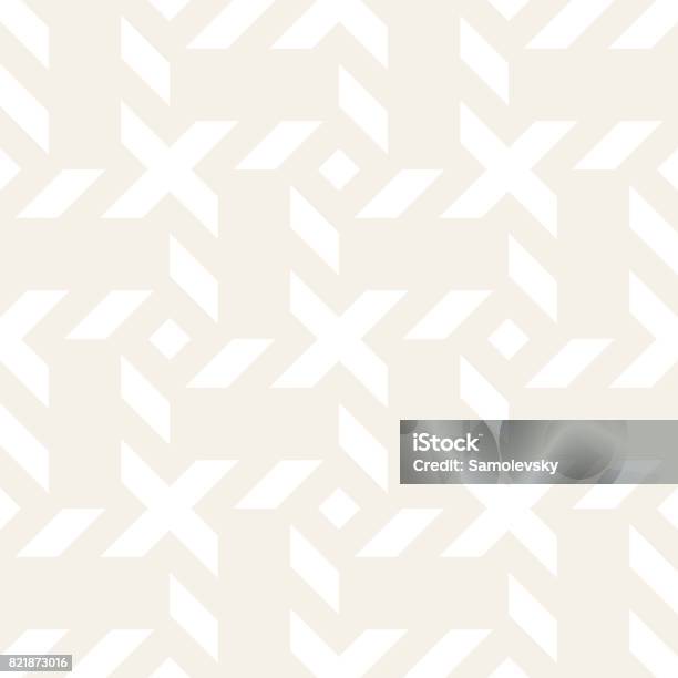 Crosshatch Vector Seamless Geometric Pattern Crossed Graphic Rectangles ...