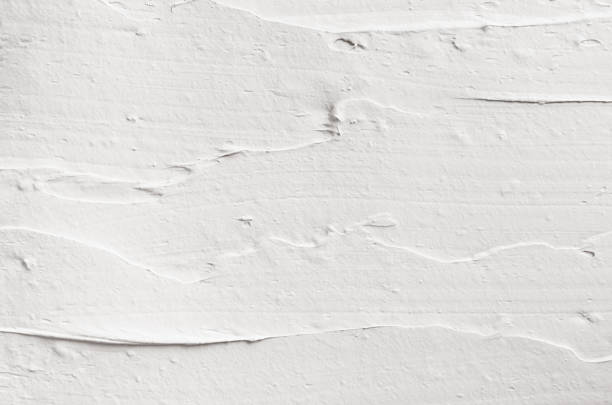 textura branca de gesso liso. - relief design plaster texture - fotografias e filmes do acervo