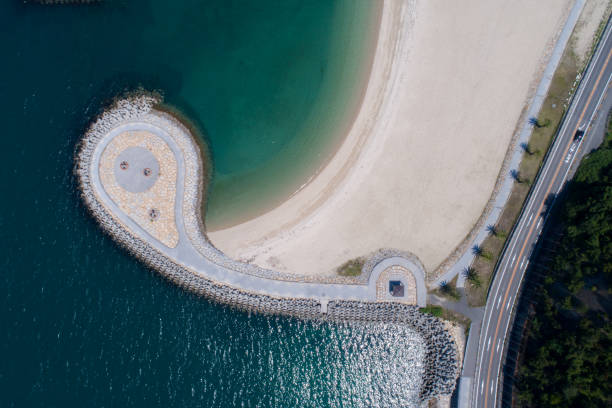 istock Hojo Nagahama Beach (Fuwari-mae beach) in Japan 821881562