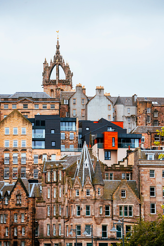 Typical architecture in Edinburgh's Old Town.