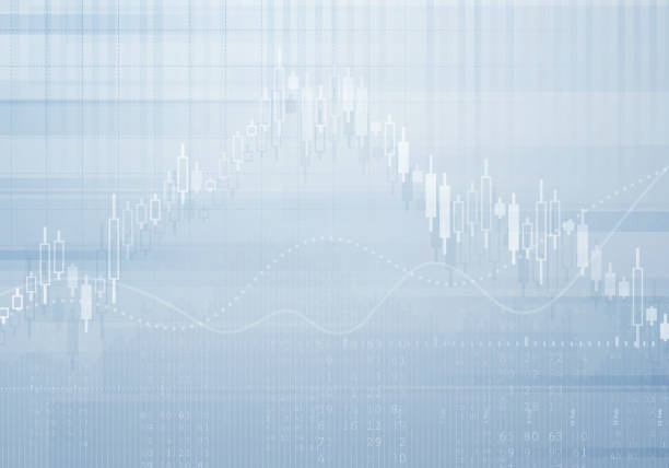 istock Banking business graph vector background. Investment and economy concept with financial chart 821910062