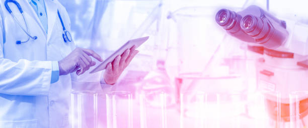 istock Medical science research concept. 821921388