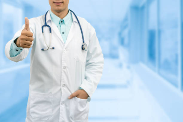 istock Doctor Showing Thumbs Up Hand Gesture 821922066