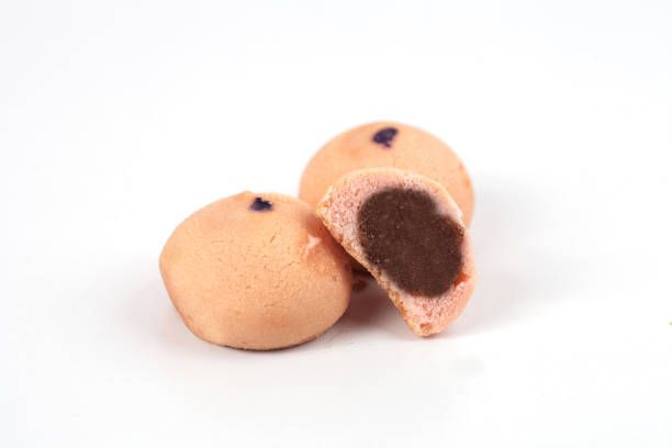 istock Mochi sweet dessert on white background 821922382