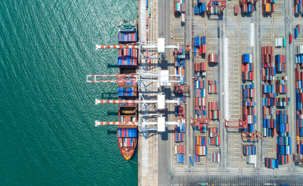 istock container ship in import export and business logistic 821926750