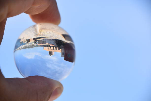 istock The beach in Ibiza through a crystal ball 821934560