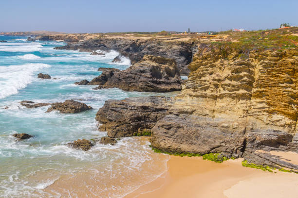 istock Beach and cliffs in Porto Covo 821946738