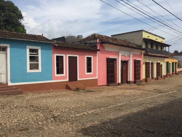 istock Trinidad street view, Cuba 821946798