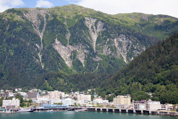 istock Juneau Town And Mountain 821961682