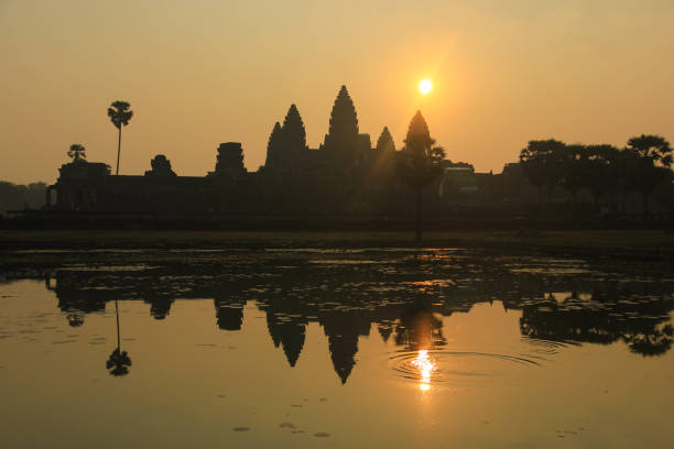 istock Angkor Wat Temple at sunrise 821977772