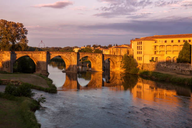 istock The Old Bridge in Carcassonne 822043752