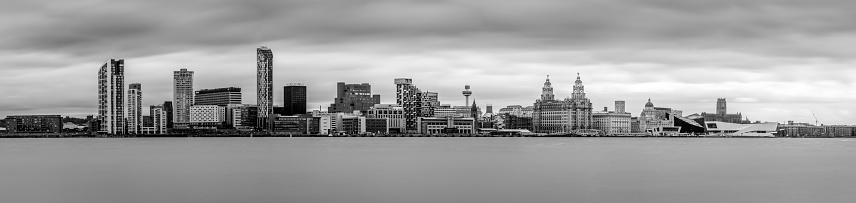World Famous Liverpool Waterfront In UK