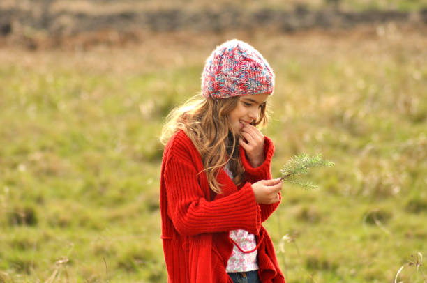 girl in the countryside, portrait