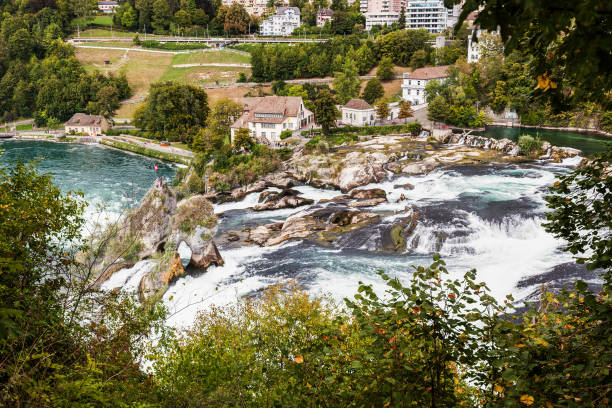 istock Rhine Falls in Neuhausen am Rheinfall 822071326
