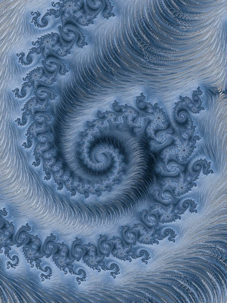 istock High resolution pastel blue abstract fractal background. 822077938