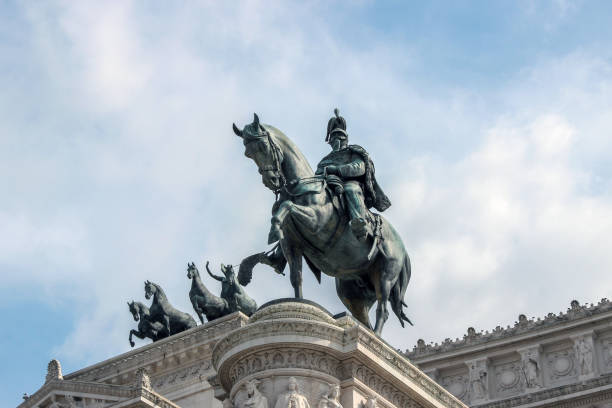 istock sculpture in Piazza Venezia in rome 822086394