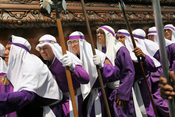 Antigua, Guatemala Holy Week stock photo