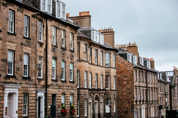 Typical buildings in Edinburgh