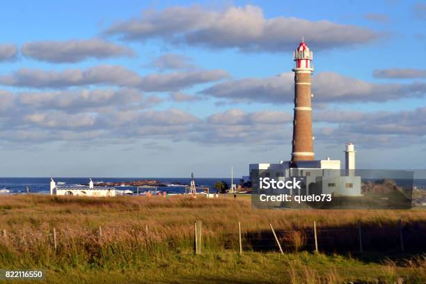 Cape Polonio Lighthouse Stock Photo - Download Image Now - Cabo Polonio, Beach, Building Exterior