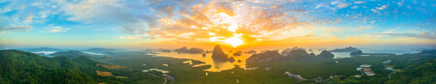 istock Stunning panoramic view at Samed Nang She viewpoint 822122824